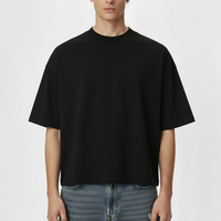 Vente en gros de t-shirts en coton vierges 260 GSM de haute qualité, personnalisables à la demande, fabricant de t-shirts unis