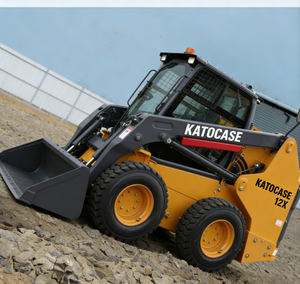 KATOCASE 5 Ton Yanmar Diesel Crawler Skid Steer Loader Kapasitas Bucket 0.65m Radius Belok Pendek Mesin Gearbox Motor Pompa - Product Image 3