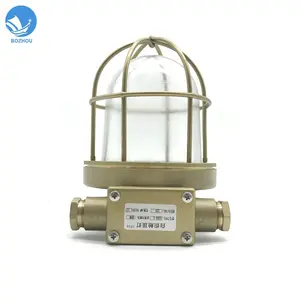 CCD9-5 ottone 220v 60w IP56 lampada a sospensione a incandescenza impermeabile per navi Deck Marine