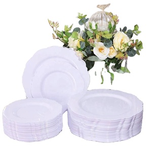 Vaisselle Moderne Jetable Robuste en PS Biodégradable et Recyclable, Écologique et Tendance, à Motif Personnalisé, pour - Product Image 1