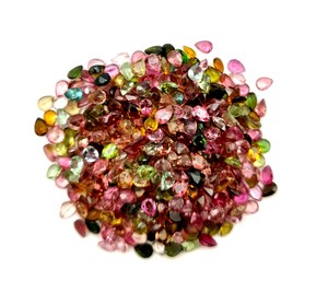 2x4mm turmalina Natural corte de pera piedras preciosas facetadas cuentas sueltas calibradas para fabricación de joyas piedra de turmalina múltiple al por mayor - Product Image 3