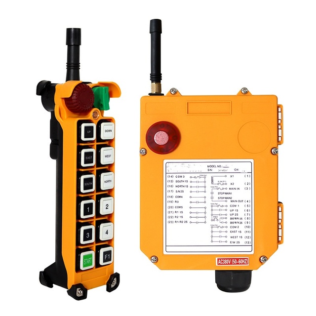F24-12S Industrial Wireless Remote Control 12 Channel Remote Control Receiver and Transmitter