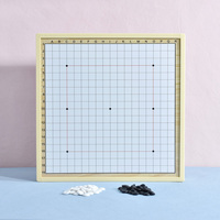 Jeu d'échecs en lucite de luxe personnalisé avec pièces en bois Jeu de bureau extérieur nuit original Échiquier personnalisé