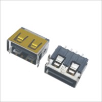 Fabricant de connecteurs USB personnalisables Type A B C à angle droit, mâle et femelle, SMD SMT