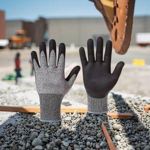 Gants de protection en HPPE enduits de nitrile, personnalisables, vente en gros directe usine, Luvas Latex Guantes De Nitrilo - Product Image 3