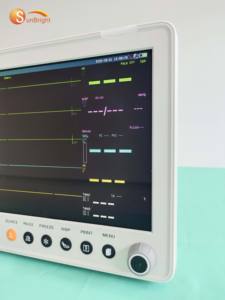 IBP ETCO2 6-parameter portabel alat tanda Vital dokter hewan perangkat Monitor pasien SUN-601S - Product Image 3