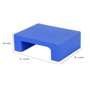พาเลทพลาสติกสำหรับกาวปูกระเบื้อง ขนาด 450x350x140 มม. แบบหน้าเดียว สำหรับจัดเก็บและขนส่ง - Product Image 1