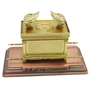 The Ark of The Covenant Statue Gold Plated (Medium)