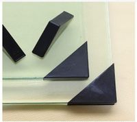 MEILLEURS protections d'angle en verre en plastique de forme triangulaire