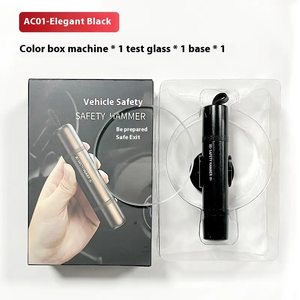 AC01多機能4インチ1台の自動車安全ハンマー緊急ツールキット窓ブレーカ脱出用ミニ車安全ハンマー - Product Image 5