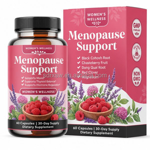 OEM menopausa <span class=keywords><strong>integratore</strong></span> di <span class=keywords><strong>vitamina</strong></span> <span class=keywords><strong>A</strong></span> <span class=keywords><strong>C</strong></span> D <span class=keywords><strong>E</strong></span> zinco rabarbaro nero Cohosh radice di soia lsoflavones capsula multivitaminica - Product Image 1