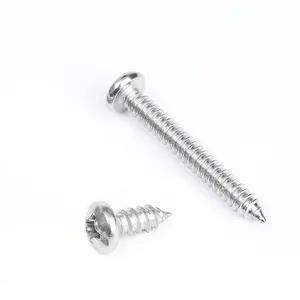 DIN 6921 bolts Galvanized Cross Recessed Hexagon Flange Tapping Screws
