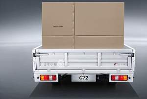 DFAC simple double cabine 1.5T 4X2 conteneur plat van camion de fret électrique - Product Image 5