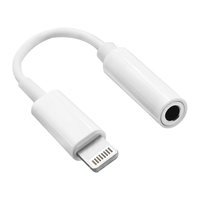 Convertidor de Audio hembra de 8 pines a 3,5mm, adaptador de conector de auriculares USB IOS para accesorios de teléfono iPhone