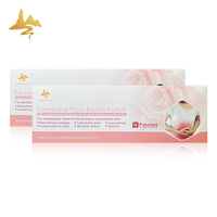 Patchs Herbacés Écologiques Jetables pour la Santé Féminine, Couleur Blé, pour les Crampes Menstruelles - Pour Femmes