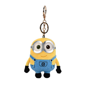 Phổ Studios <span class=keywords><strong>Minion</strong></span> Búp Bê Despicable Mặt Dây Chuyền Tim Gấu Búp Bê Sang Trọng Keychain Túi Mặt Dây Chuyền Nữ - Product Image 4