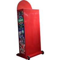 Machine à tatouer les cheveux, distributeur Unique, autocollants d'extérieur, logo rouge