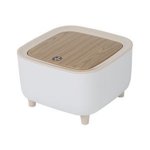 <span class=keywords><strong>Cubo</strong></span> de <span class=keywords><strong>Basura</strong></span> de Plástico de Escritorio de 2L <span class=keywords><strong>con</strong></span> Tapa de Textura de Madera y Cuatro <span class=keywords><strong>Patas</strong></span>, <span class=keywords><strong>Cubo</strong></span> de <span class=keywords><strong>Basura</strong></span> Cuadrado - Product Image 1