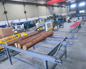 Industrielle Holz schneid ausrüstung Holz sägewerk, das kreisförmige Holz holzsäge maschine schneidet