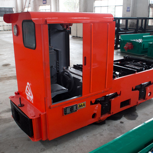 <span class=keywords><strong>Locomotora</strong></span> Eléctrica de Batería para Minería de 5 Toneladas, Tractor Ferroviario de Vía Estrecha para Túneles - Product Image 1