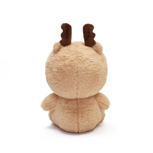 Lindo Reno Navideño de Peluche con Estrella, Astas y Nariz Roja, Muñeco de Santa Claus, Regalo de Navidad para Niños - Product Image 4