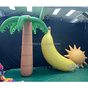 XIXI TOYS Publicité personnalisée 3m de haut Palmiers gonflables en PVC pour fêtes et ballons - Product Image 2