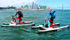 Vélo aquatique portable Aqua Bike, vélo flottant gonflable pour sports nautiques, pédale de mer - Product Image 6