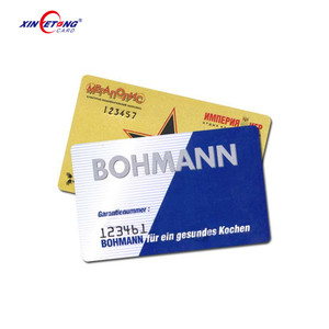 Carte RFID double couche en PVC Puce vierge Surface jet d'encre polychrome - Product Image 5