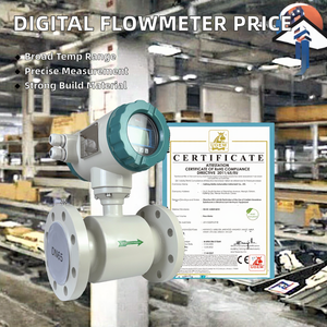 Débitmètre numérique pour l'eau et signal 4-20mA, impulsion RS485, HART, personnalisable, support OEM, connexion filetée - Product Image 3