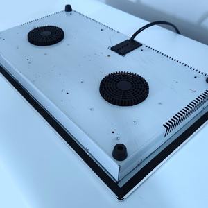 Placa de Inducción de Alta Calidad con Certificación CE, Dos Zonas, 22V, OEM, Empotrable/Sobremesa, Eléctrica, Segura para el Hogar - Product Image 6