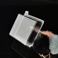 Moule en PET transparent prêt à l'emploi pour boîte blister transparente, emballage écologique, matériaux recyclés, impression UV, marque Yuxuan