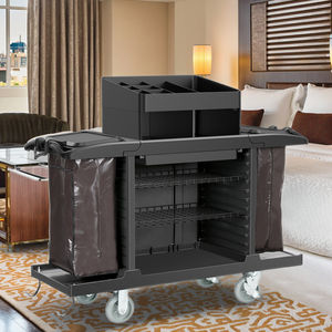 Chariot de ménage, chariot de service, chariot de nettoyage pour équipement de nettoyage 05116 - Product Image 4