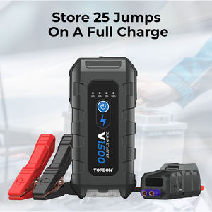 TOPDON America EU UK CA AU Stock V1500 12V 1500A 10000mAh portatile <span class=keywords><strong>Mini</strong></span> autocarro - Product Image 4