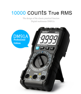 มัลติมิเตอร์วัดโอห์ม โวลต์มิเตอร์ รุ่น DM91A ขนาดเล็ก สำหรับมืออาชีพ - Product Image 2