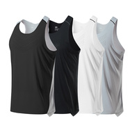 Débardeur de Sport en Polyester pour Garçon, Sans Manches, Gilet de Voyage pour Hommes, Top Musculation, Fitness, Course à Pied, Logo Personnalisé