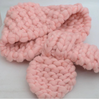 Fil à tricoter épais en acrylique de haute qualité, style islandais, laine mérinos, 2 cm, 250 g, pour le crochet de couvertures