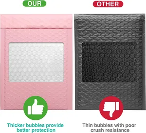 Túi Gửi Thư Túi Gửi Thư Poly Túi Gửi Thư Bong Bóng In Logo Thiết Kế Bưu Phẩm Bong Bóng Tùy Chỉnh Số Lượng Lớn 100 Chiếc/Túi Thư Phong Bì Bong Bóng - Product Image 6