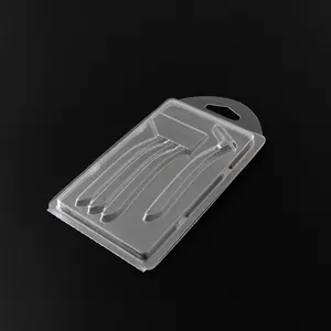 Boîtes d'emballage en plastique PVC PET transparent écologique, boîte à outils pliante, fabrication