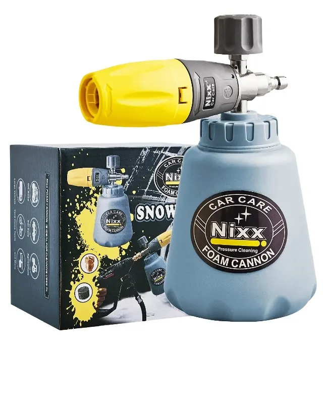 1/4 Conexão rápida para lavagem de carro, bico ajustável de canhão de spray, lançador de espuma de neve para lavadora Karcher, de boa qualidade