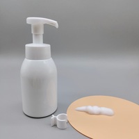Flacon vide pour mousse corporelle PET 250 ml 350 ml 16 oz 500 ml, forme ronde, opaque, avec pompe pulvérisateur, emballage pour savon liquide