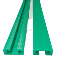 Bande de guidage en plastique PE UHMWPE à faible friction et résistance à l'usure pour convoyeur, sur mesure, fabriquée en Chine
