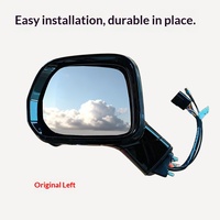 Rétroviseur latéral d'origine pour BAIC BJ30 / BJ30e 2024-2025 avec caméra 360° et chauffage, couleur argent, neuf, pièces automobiles authentiques