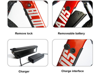 Bafang — vélo électrique 350w g521.36 v, cadre en fibre de carbone, moteur à entraînement central, batterie mustang cachée, livraison gratuite