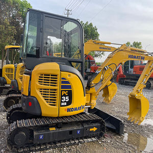 Gebruikt Komatsu PC35MR 2020 model, 3,5 ton rupskraan met dozerblad, motor inbegrepen, lage prijs, te koop. - Product Image 2