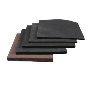 Feuilles de caoutchouc EPDM noires, coussinets isolants industriels amortisseurs de chocs, service de découpe sur mesure - Product Image 1