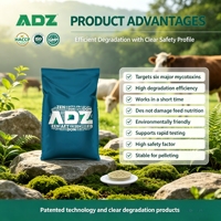 Additif alimentaire multifonctionnel et liant de mycotoxines pour maintenir la flore intestinale et améliorer les performances de production chez les animaux d'élevage