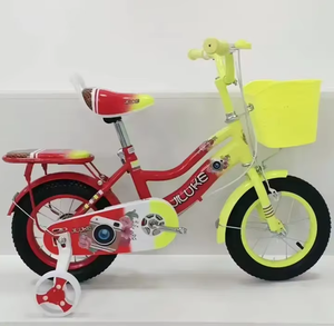 Bicicleta para niños directa de fábrica tamaño 12 "16" pulgadas gran oferta bicicleta de carbono de acero para niños bicicleta para niños con ruedas de entrenamiento para niña bebé - Product Image 1