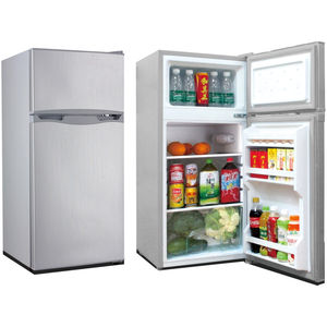 Refrigerador/Congelador Solar de Corriente Continua de 102L, 12V/24V, de Doble Puerta, Ahorrador de Energía, para Uso Doméstico y en Autocaravanas, Alimentado por Batería - Product Image 2