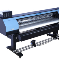 Imprimante éco-solvant Fortune Factory Supply 4 Epson 3200 1,7 m pour graphiques, bannières flexibles, mailles, vision unidirectionnelle, papier peint