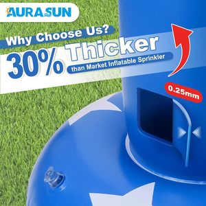 Patriotic Eagle <b>Inflatable</b> Arch Sprinkler Outdoor Water Toy for Kids - Product Image 5